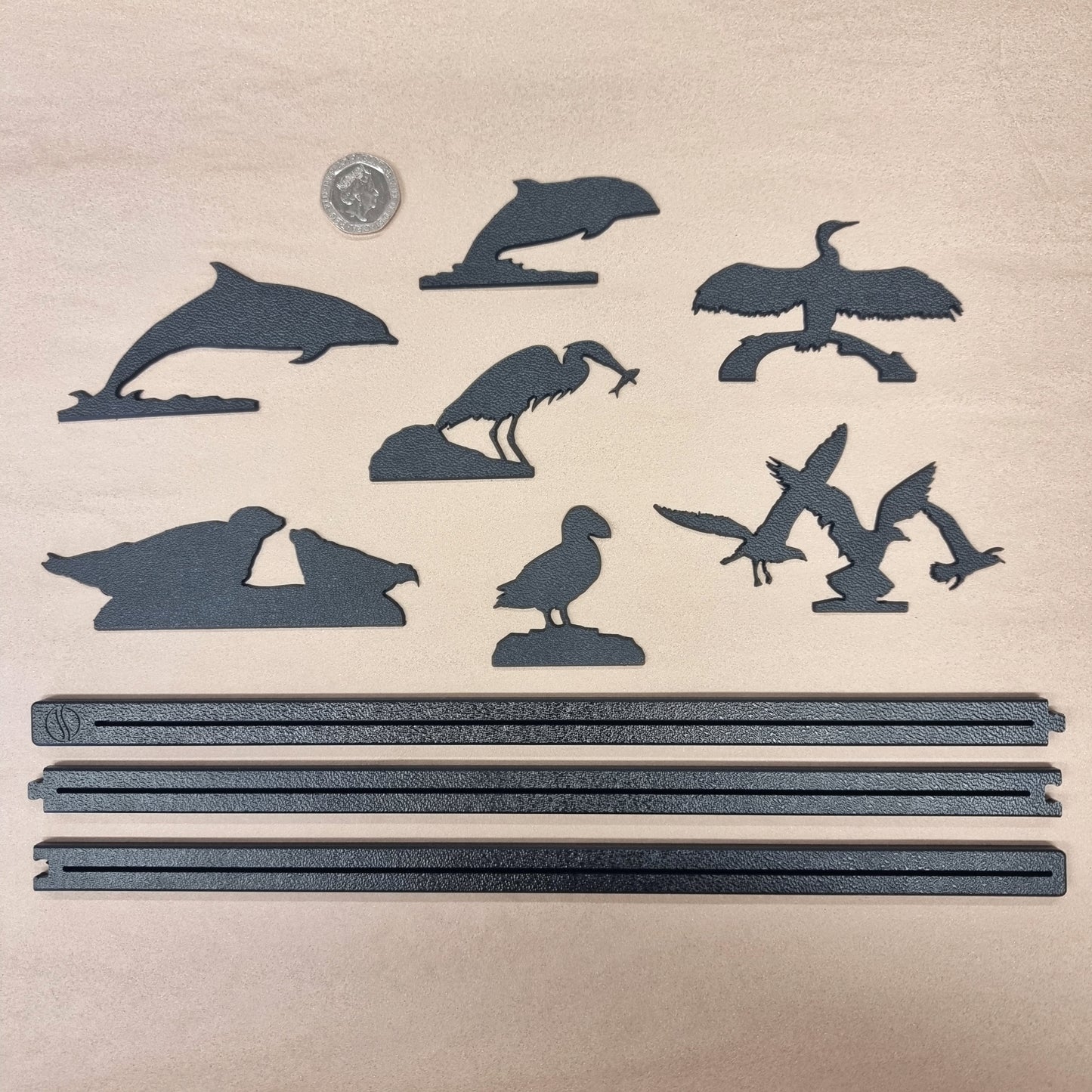 Coastal Wildlife - ShadowShapes