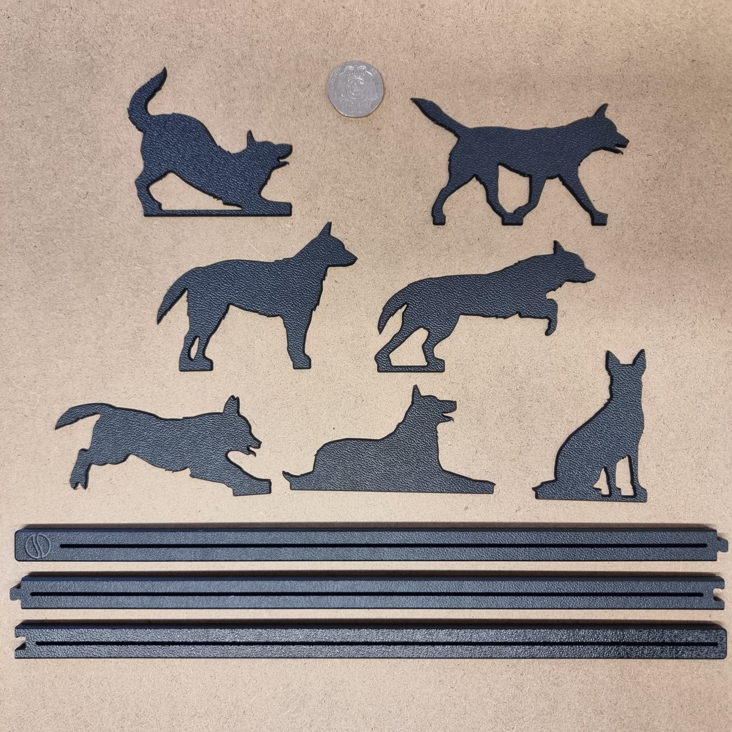 Australian Cattle Dog (Blue Heeler) - ShadowShapes