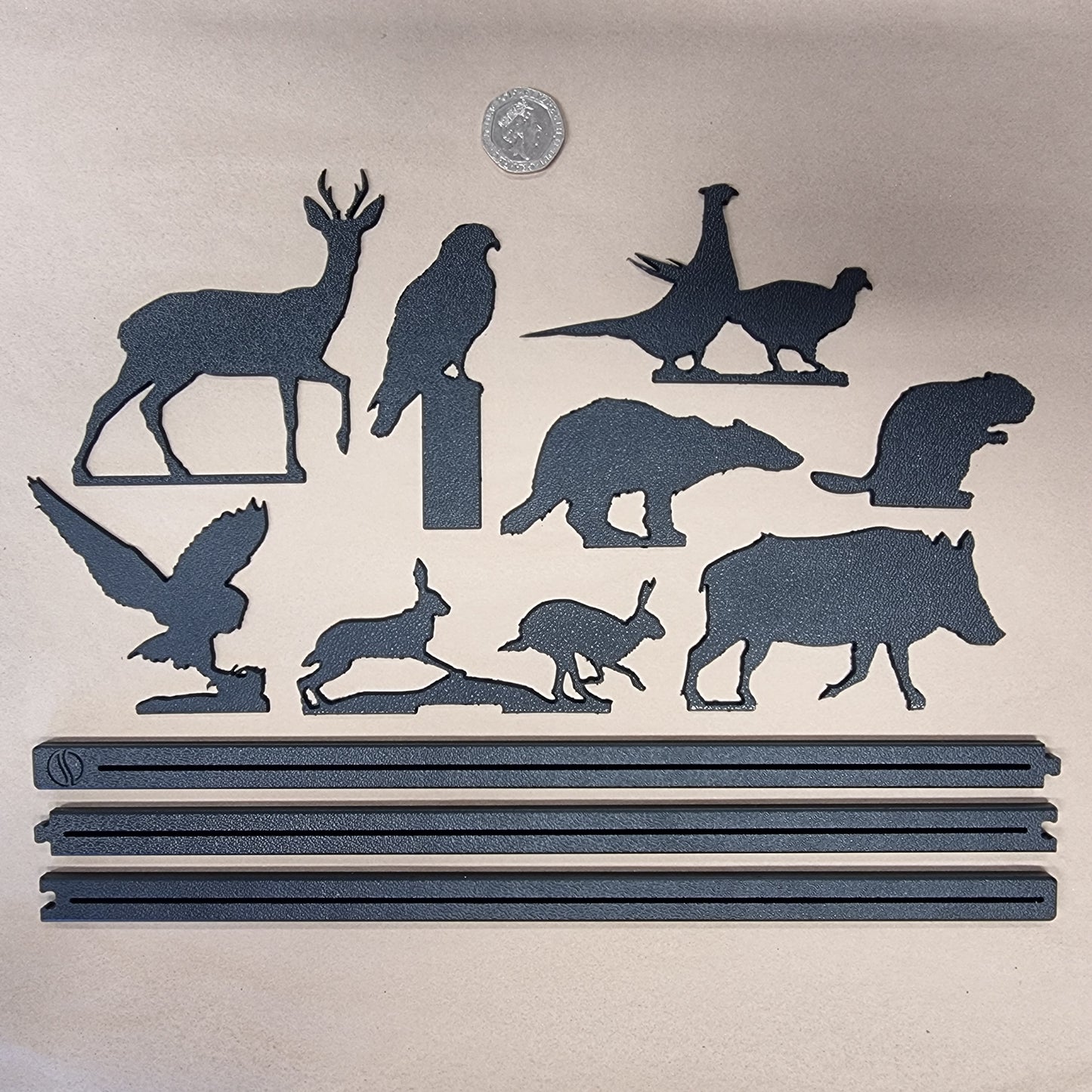 Farm and Woodland Wildlife - ShadowShapes