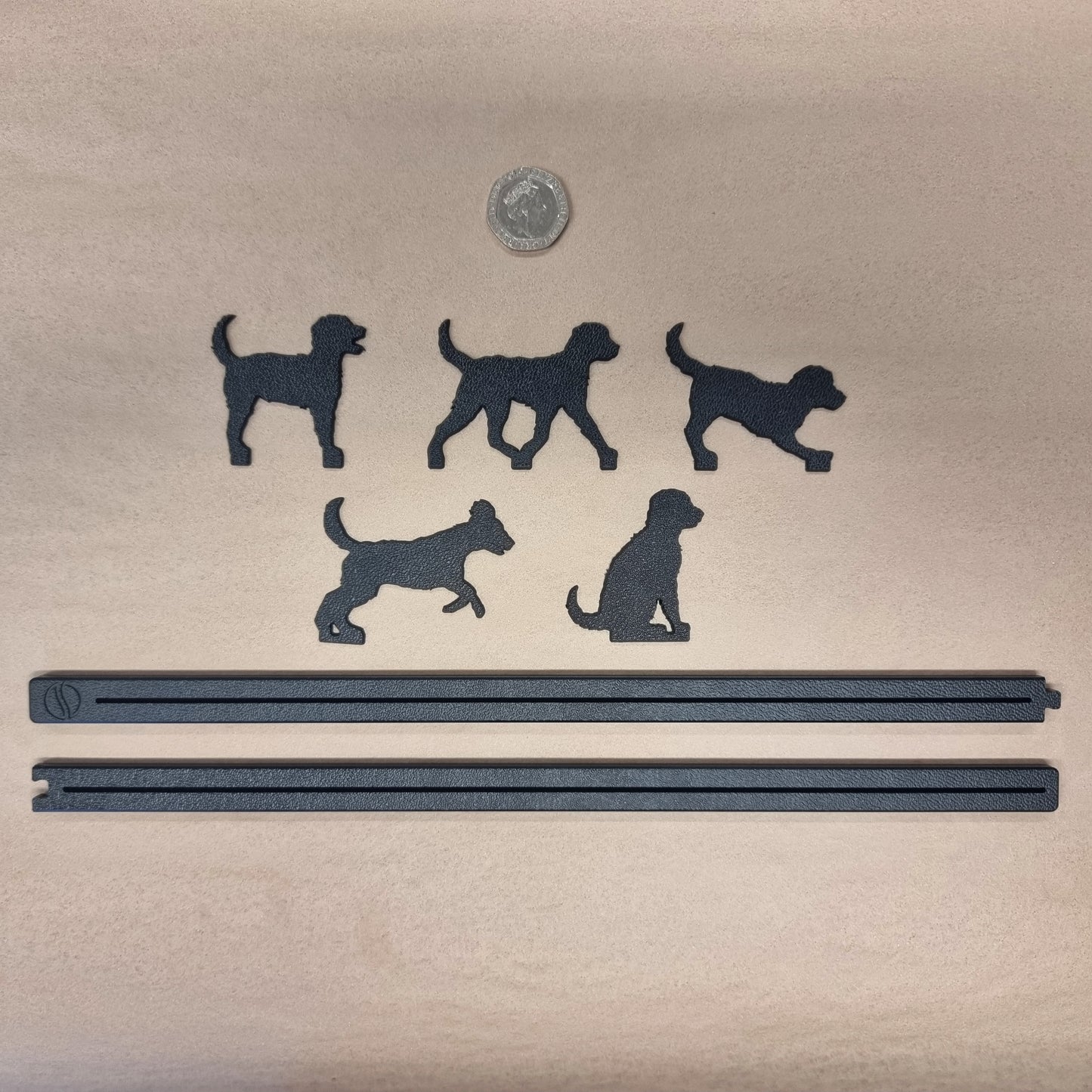 Miniature Labradoodle - ShadowShapes