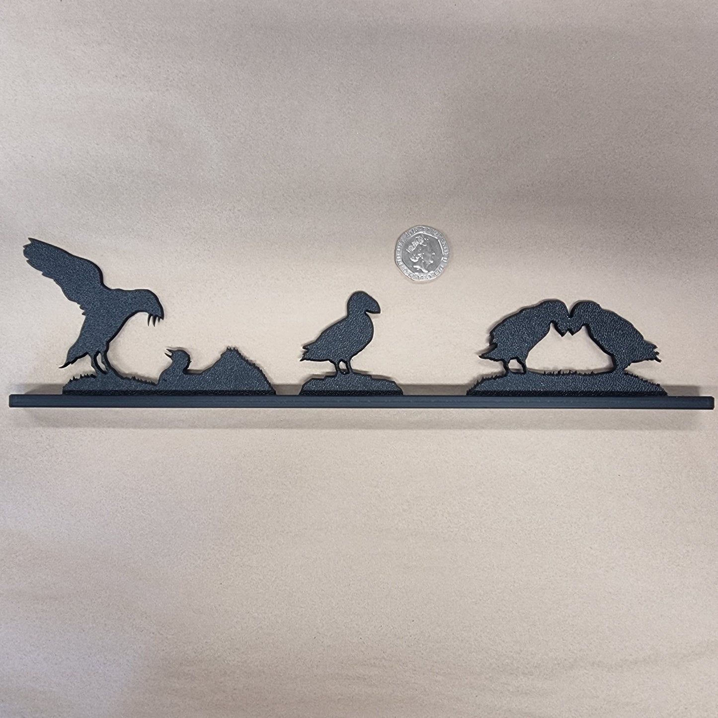 Puffin Family Group - ShadowShapes