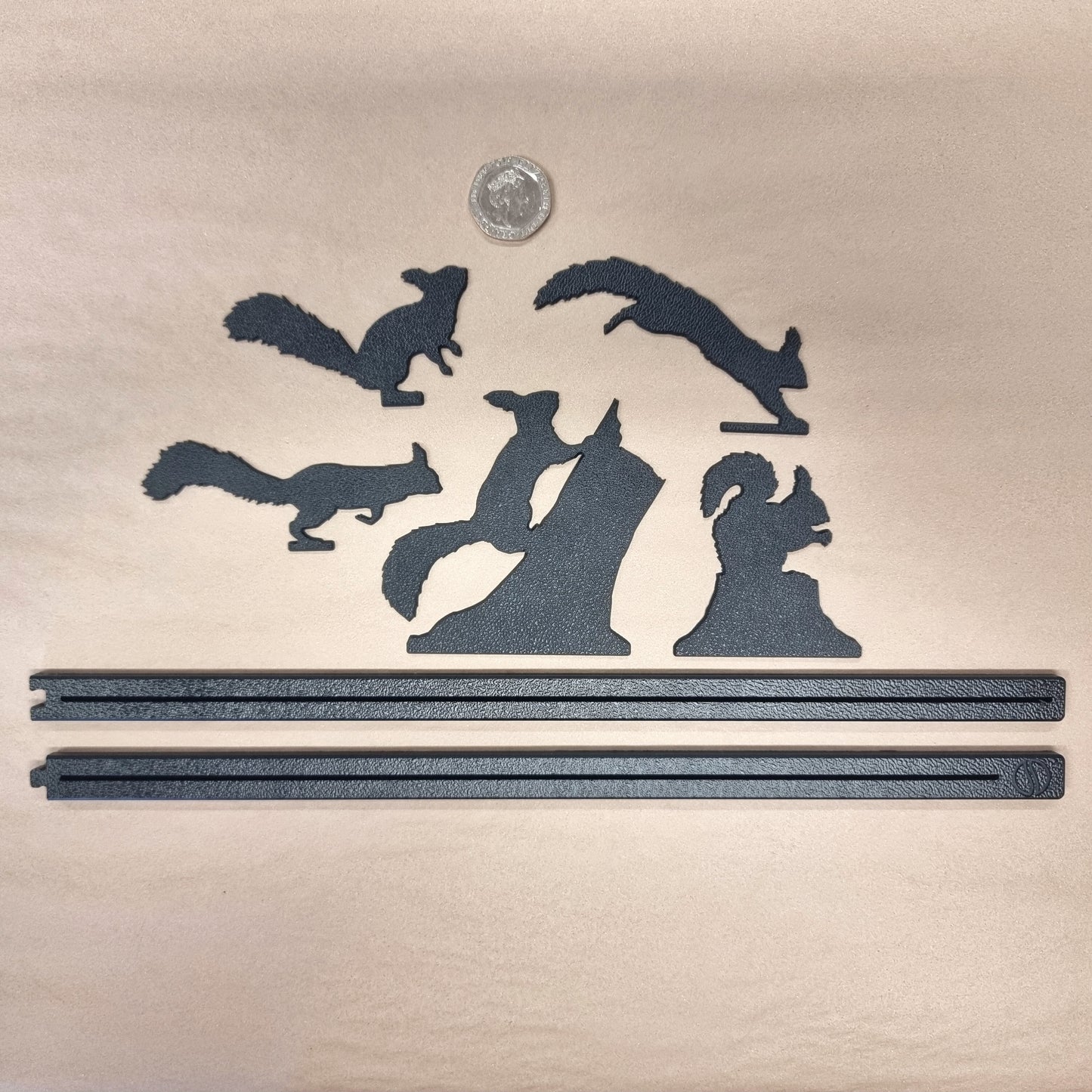 Squirrel Group - ShadowShapes