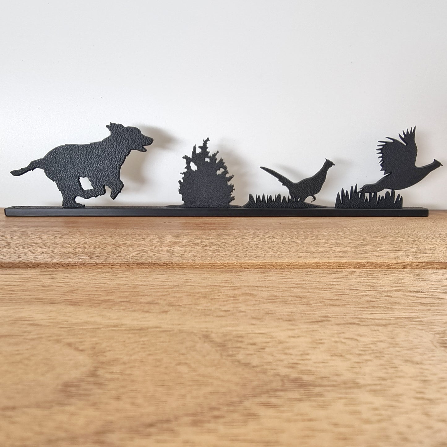 Spaniel Flushing Pheasants - ShadowShapes