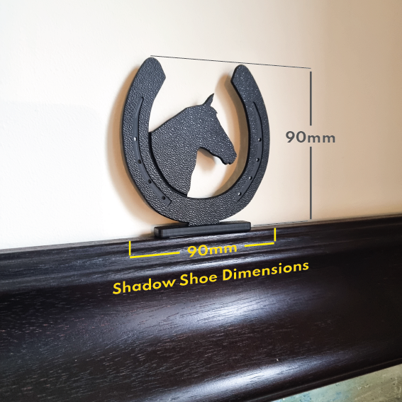 Clydesdale Horse Shoe (no harness) - ShadowShapes