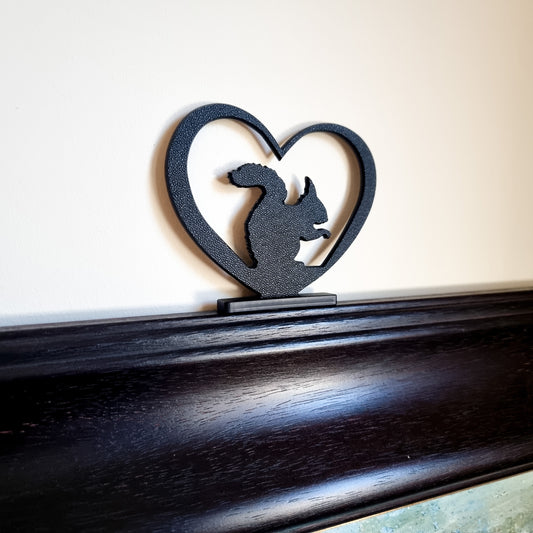 Squirrel Heart - ShadowShapes