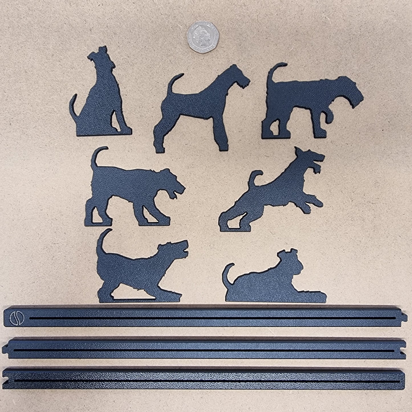 Wire Fox Terrier - ShadowShapes