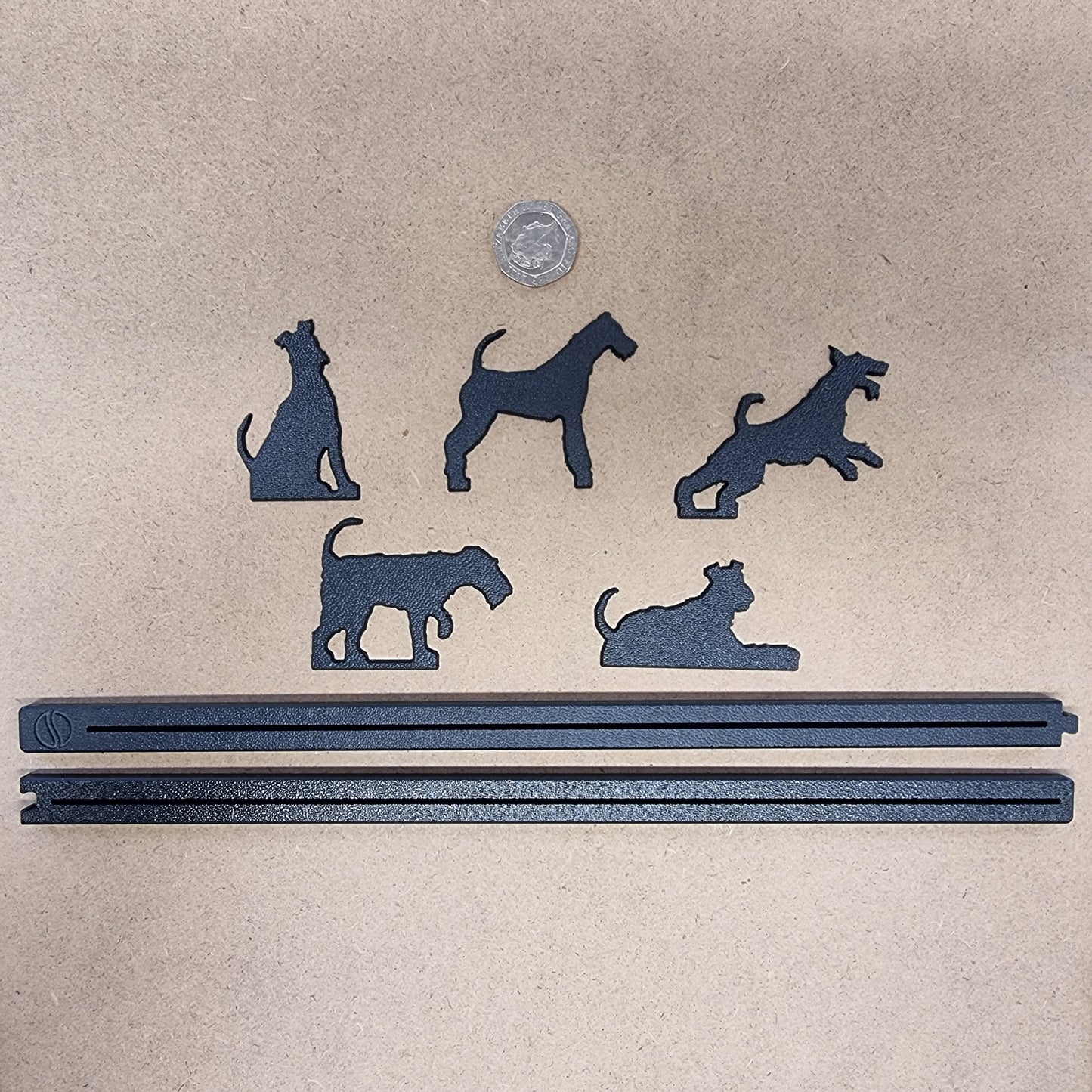 Wire Fox Terrier - ShadowShapes