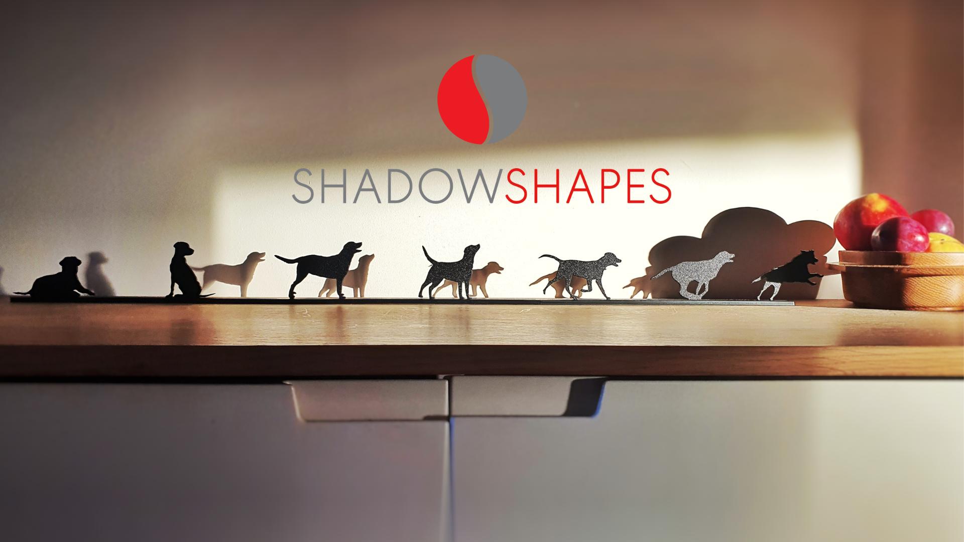 Load video: ShadowShapes selection including Labrador 7 piece set
