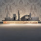 Birmingham skyline ornament made from recycled plastic