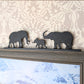 Elephant Family Group - ShadowShapes