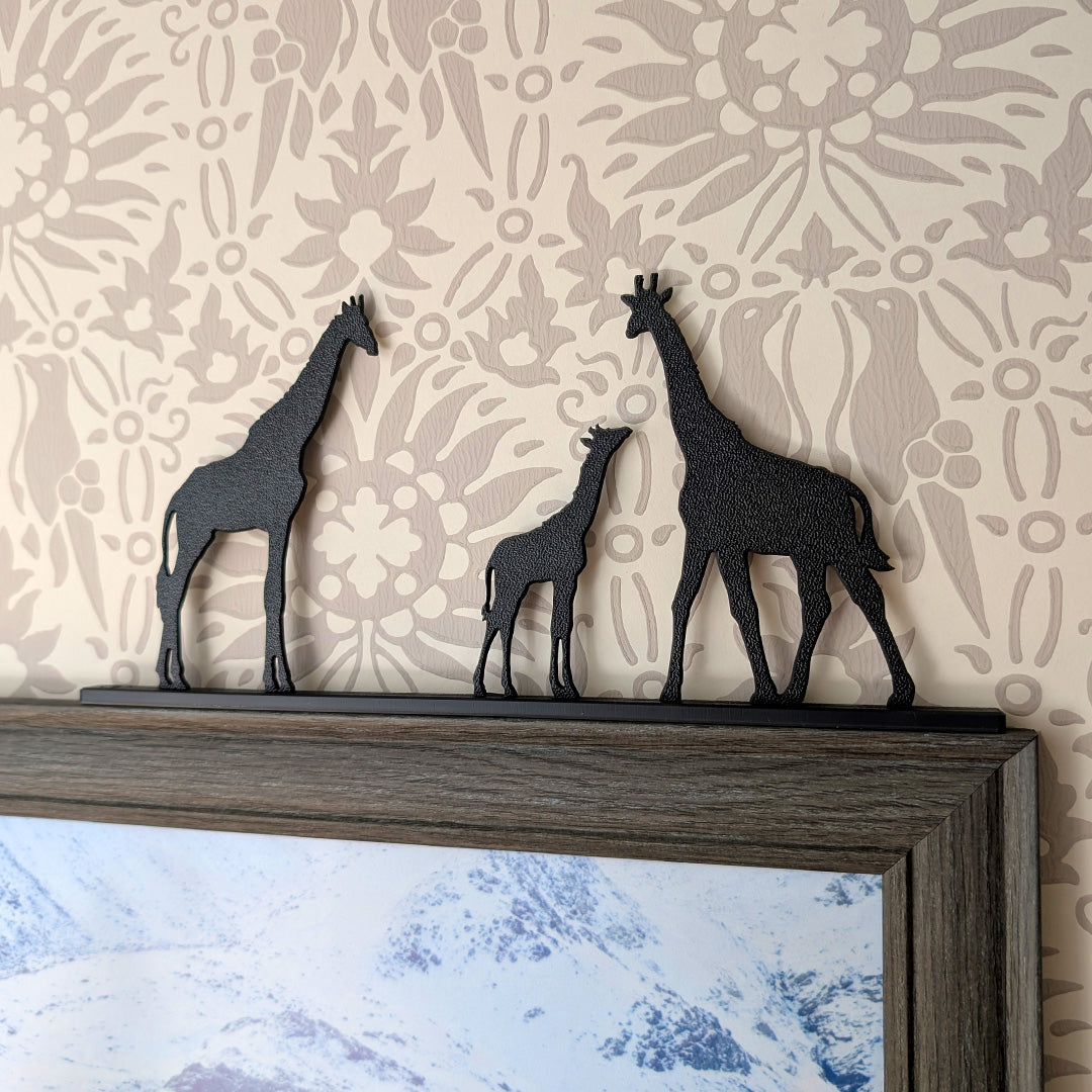 Giraffe Family Group - ShadowShapes