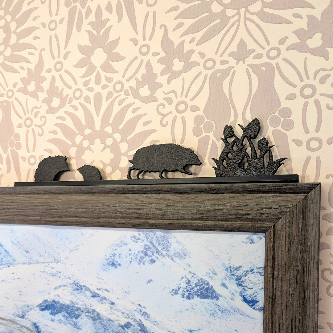 Hedgehog Family Group - ShadowShapes