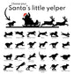 Santa, Sleigh & Reindeer - Christmas Pet Edition (Choose from 24 Breeds)