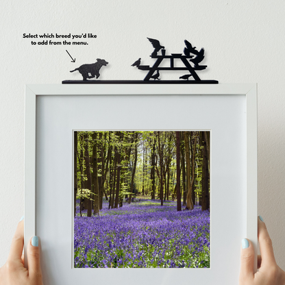 Picnic Patrol - Your Pet chasing off Pesky Pigeons (Choose from 24 Breeds)