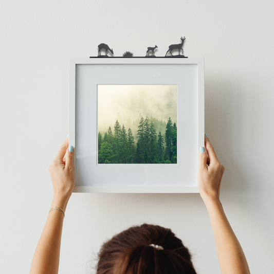 Roe Deer Family Group - ShadowShapes