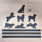 Tibetan Terrier - ShadowShapes