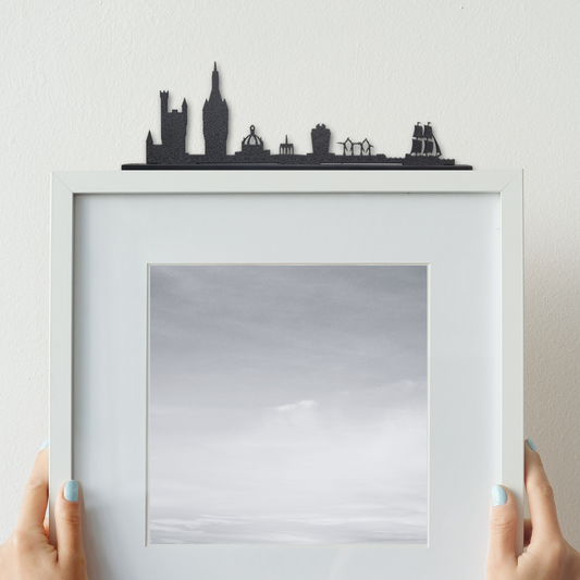 Aberdeen Skyline - ShadowShapes