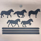 Shetland Pony - ShadowShapes