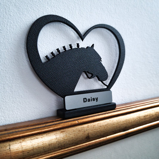 Clydesdale Heart (with harness)