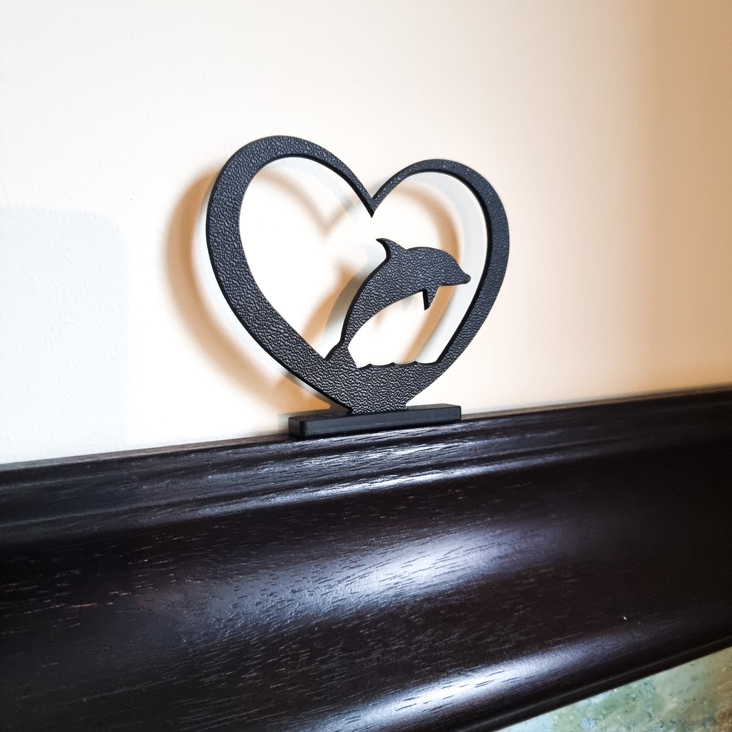 Dolphin ShadowShapes Heart